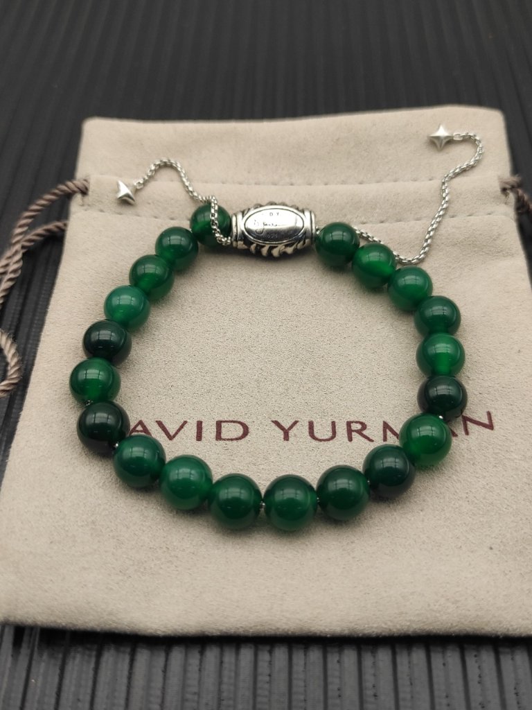 David Yurman 925 Silver Bracelets With Original Pouch